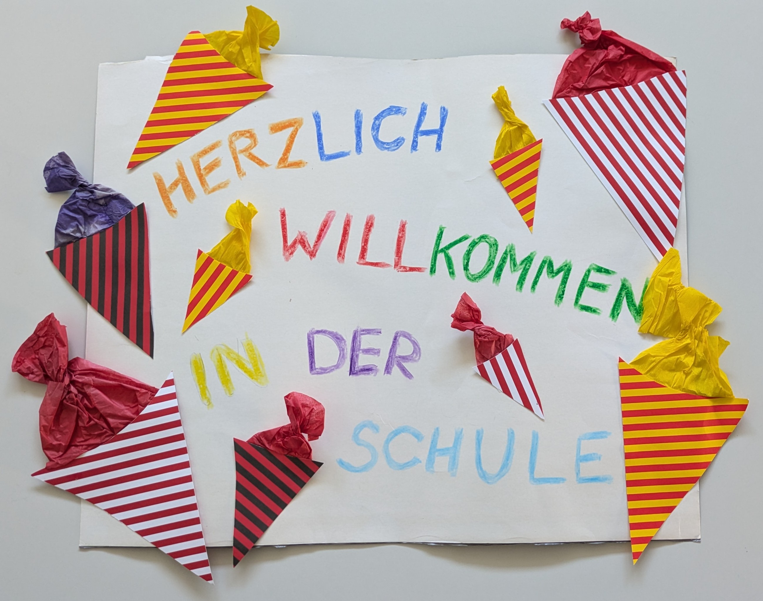 Schulstart Mo. 10.08. um 8:00 Uhr - Willkommen liebe Erstklässler am Di. 11.08.